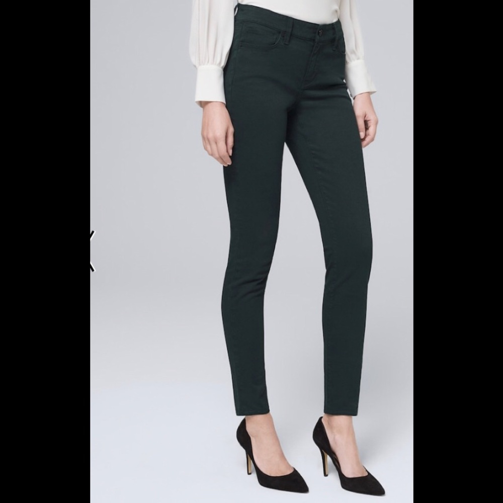 🍀WHBM mid-rise skinny ankle jeans🍀